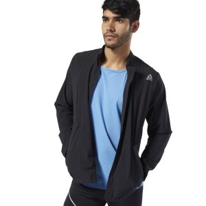 Reebok One Series Running Hero Jacke Herren - Schwarz - DE 519-GAX